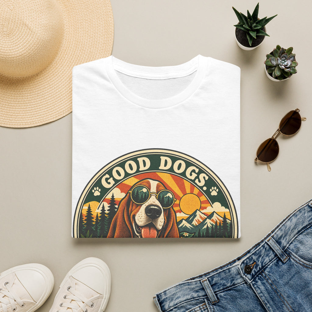 Good Dogs Good Vibes T-Shirt - image 1
