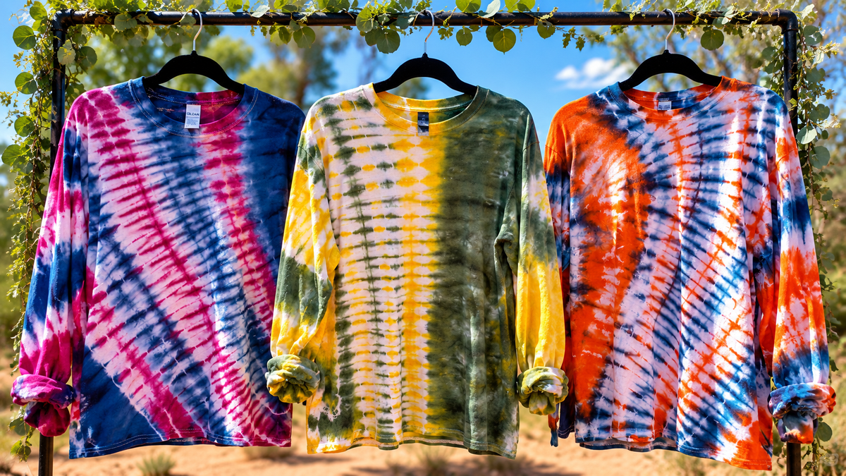 Corey's Hand-Dyed Tie-Dye Shirts