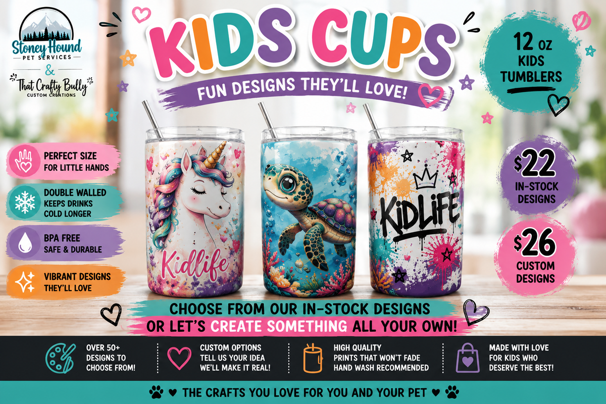 12 oz Kids Tumblers - image 1