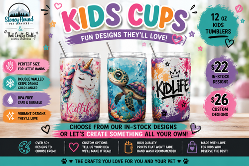 12 oz Kids Tumblers - image 1