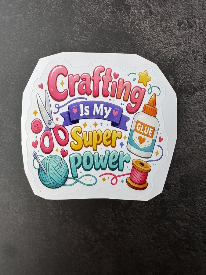 That Crafty Bully sticker design 35
